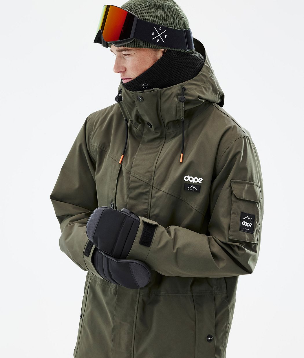 Chaqueta Snowboard Dope Adept Hombre Verde Oliva Verde | 780-LRXQAT