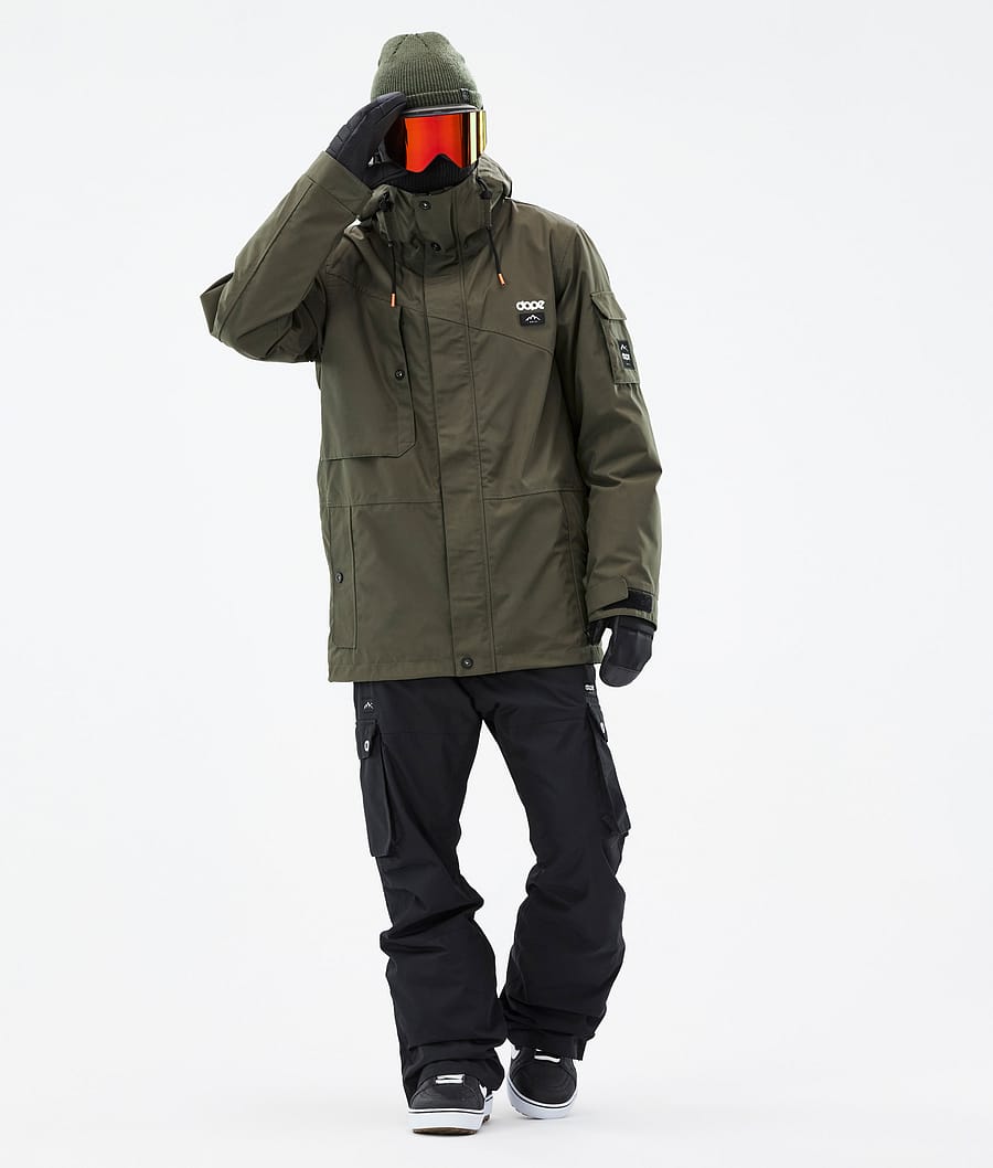 Chaqueta Snowboard Dope Adept Hombre Verde Oliva Verde | 780-LRXQAT