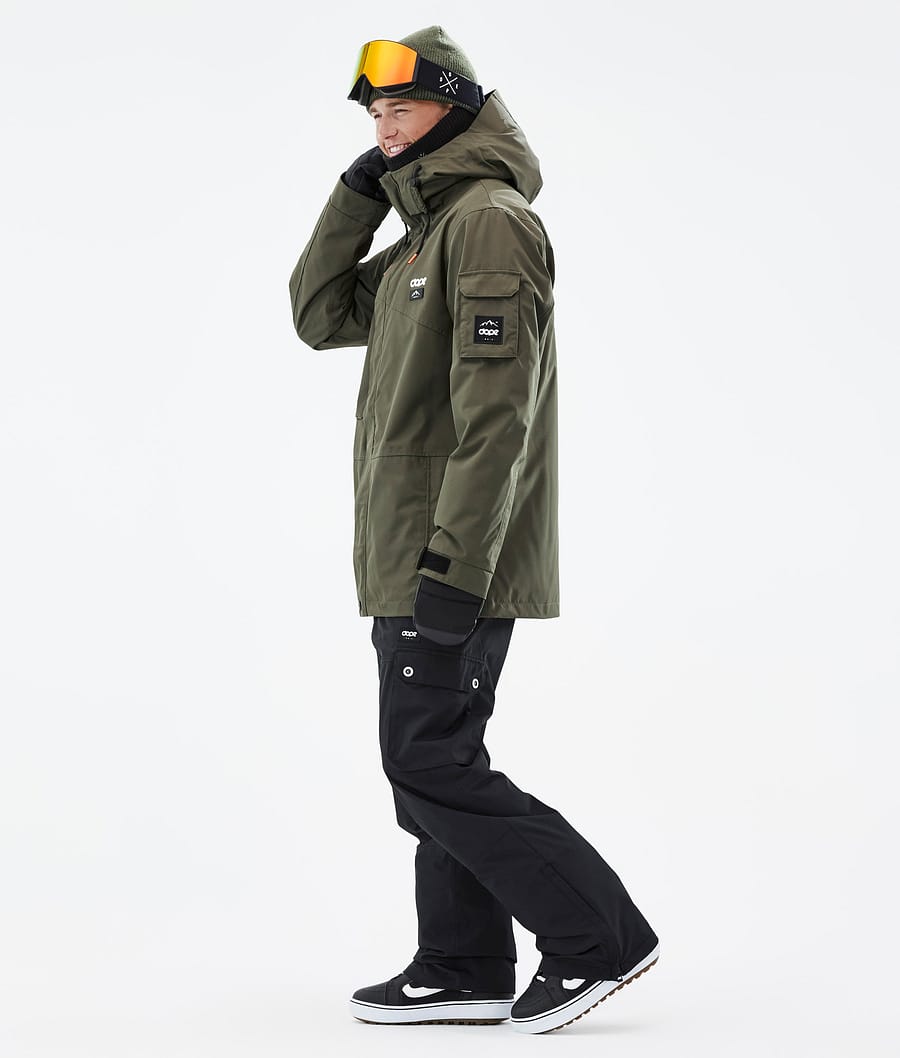 Chaqueta Snowboard Dope Adept Hombre Verde Oliva Verde | 780-LRXQAT