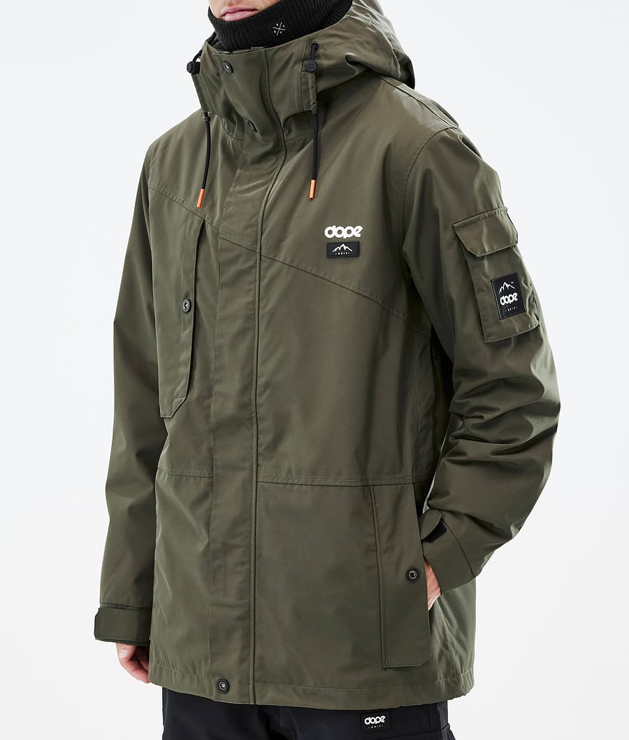 Chaqueta Snowboard Dope Adept Hombre Verde Oliva Verde | 780-LRXQAT