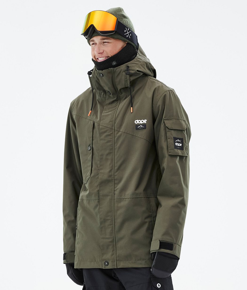 Chaqueta Snowboard Dope Adept Hombre Verde Oliva Verde | 780-LRXQAT