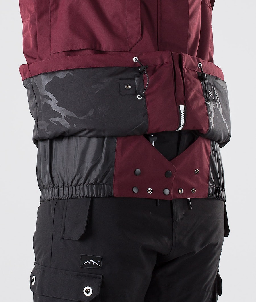 Chaqueta Snowboard Dope Adept W 2019 Mujer Burdeos | 576-OMTBQZ