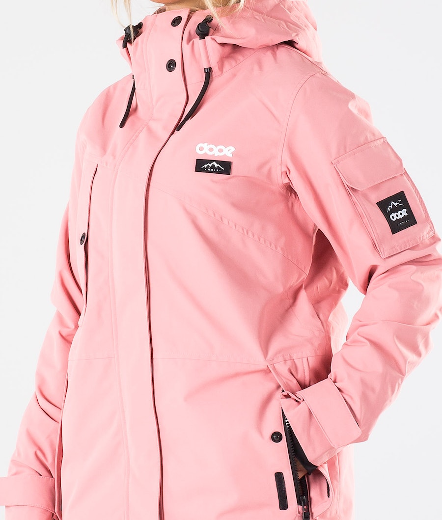 Chaqueta Snowboard Dope Adept W 2019 Mujer Rosas | 902-ZSYALJ