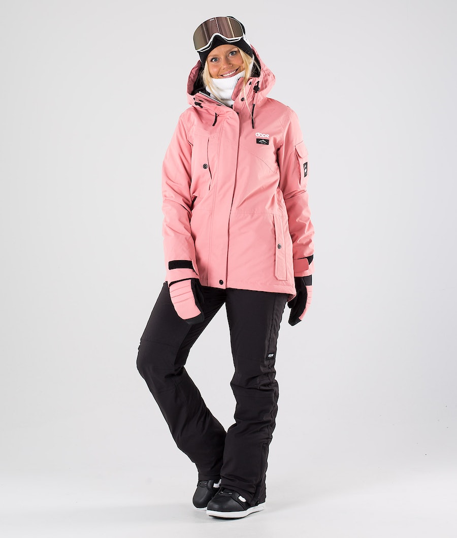 Chaqueta Snowboard Dope Adept W 2019 Mujer Rosas | 902-ZSYALJ