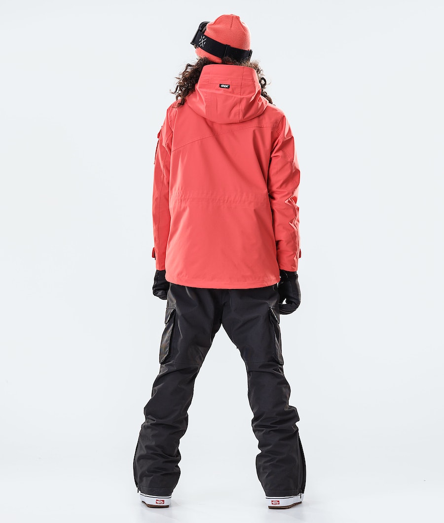 Chaqueta Snowboard Dope Adept W 2020 Mujer Coral | 258-EXZHOD