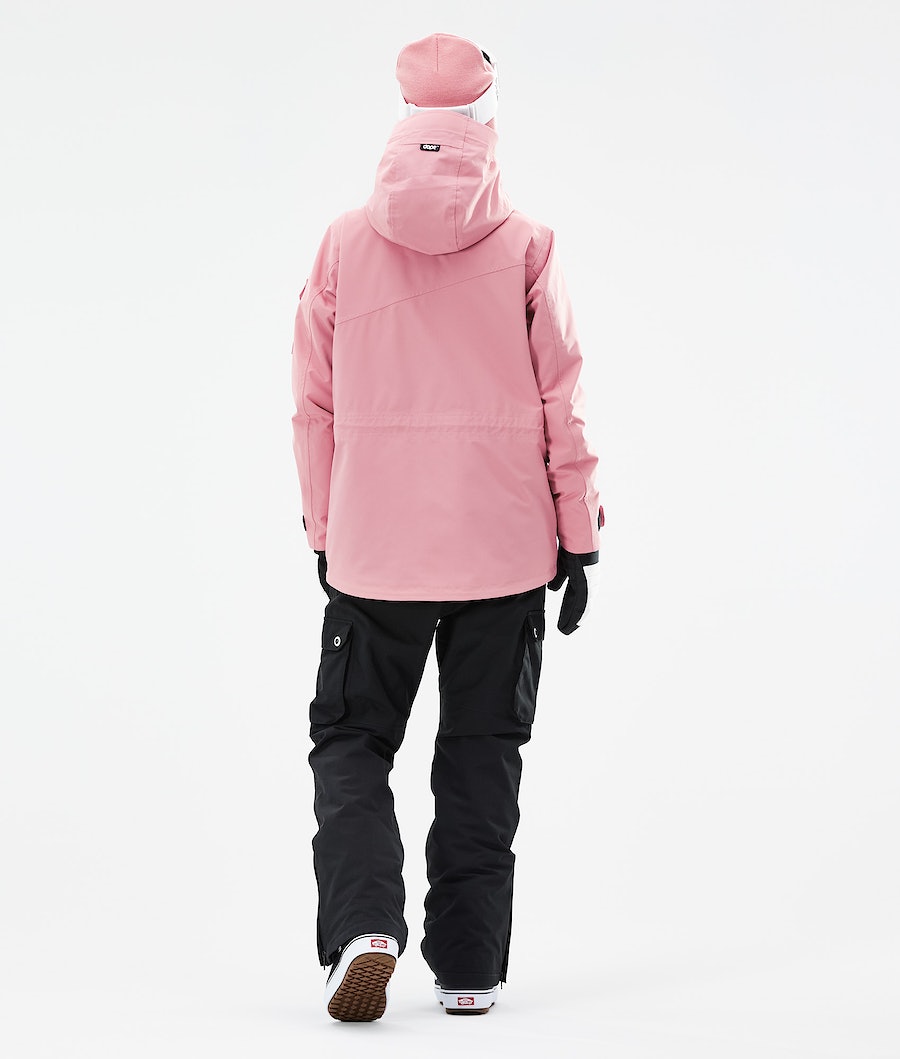 Chaqueta Snowboard Dope Adept W 2021 Mujer Rosas | 817-XEORNW