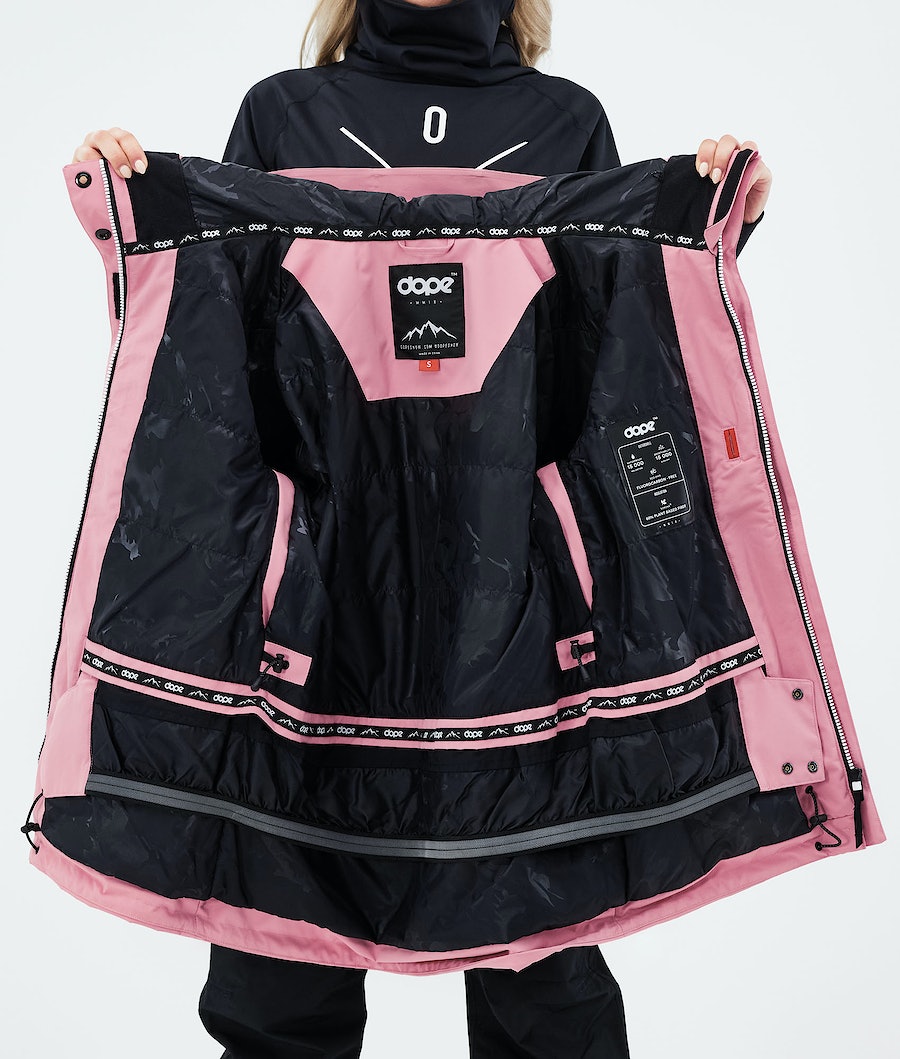 Chaqueta Snowboard Dope Adept W 2021 Mujer Rosas | 817-XEORNW