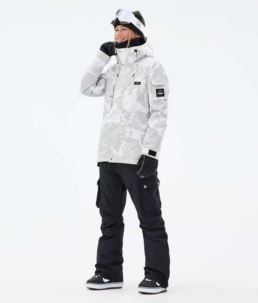 Chaqueta Snowboard Dope Adept W Mujer Gris Camuflaje | 231-TAZBOK