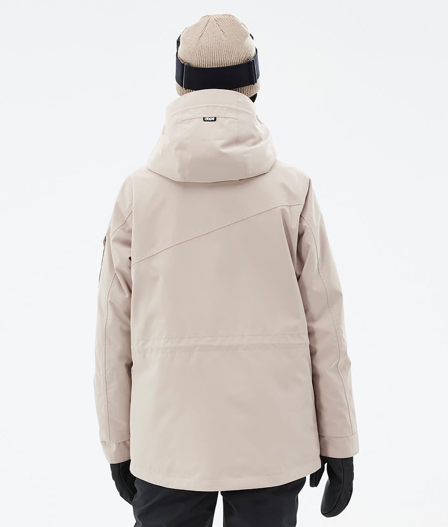 Chaqueta Snowboard Dope Adept W Mujer Marrones | 048-PVTSOR