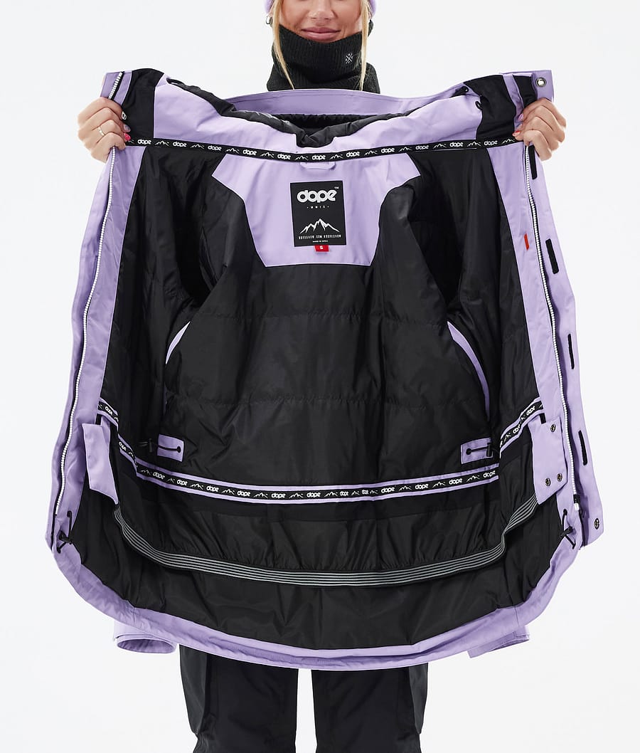 Chaqueta Snowboard Dope Adept W Mujer Moradas | 789-RJIVQN