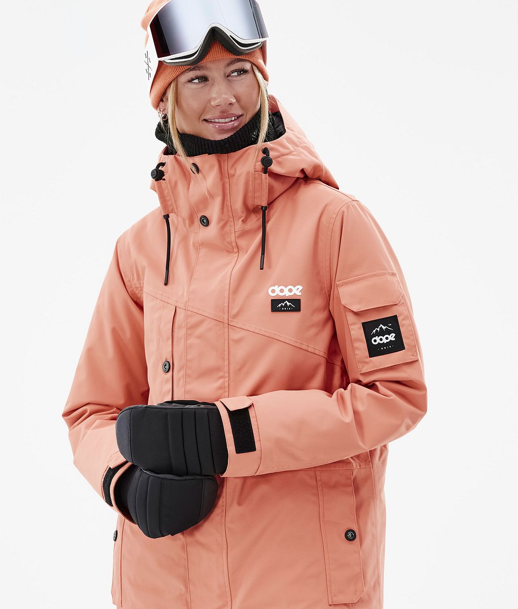 Chaqueta Snowboard Dope Adept W Mujer Naranjas | 836-OBRGDS