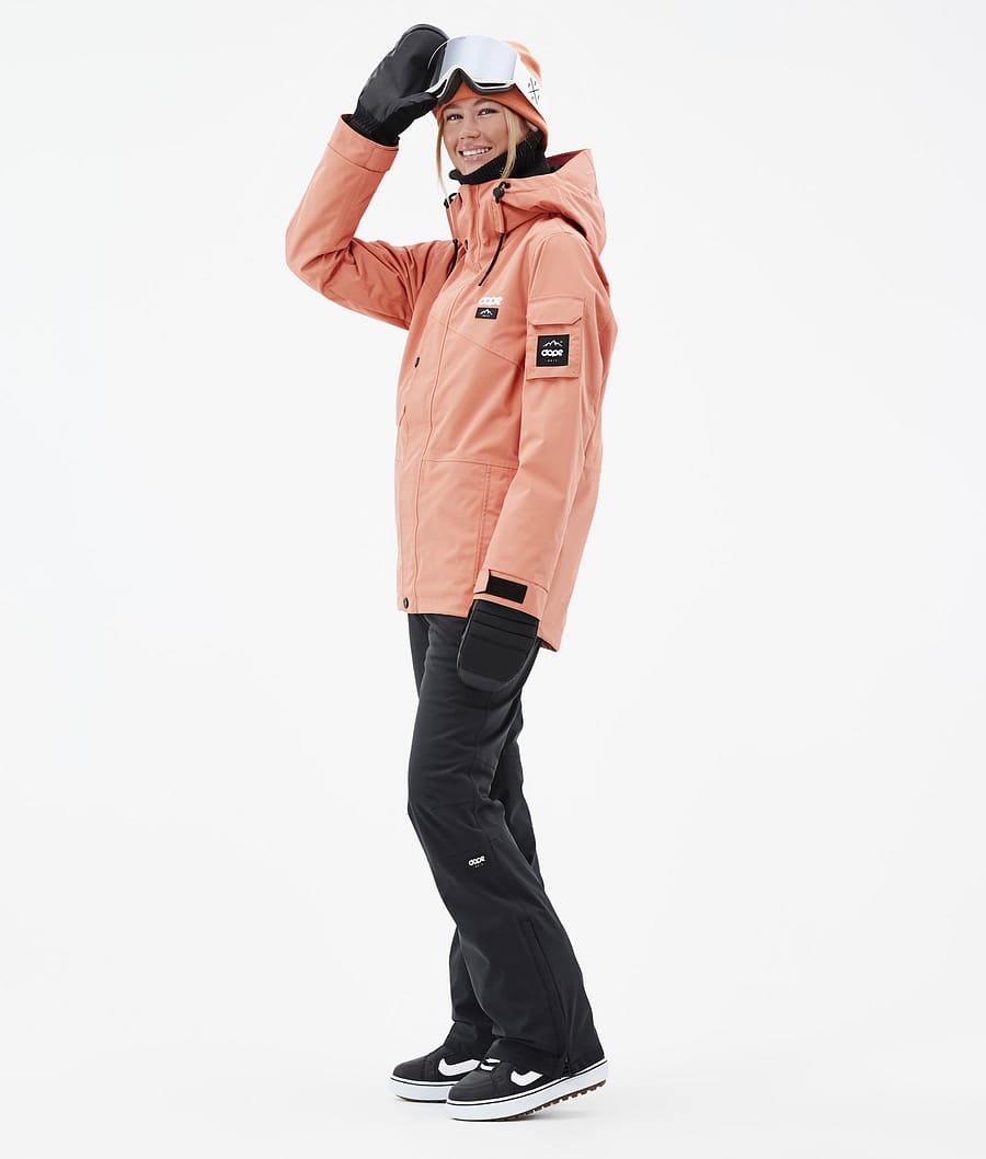Chaqueta Snowboard Dope Adept W Mujer Naranjas | 836-OBRGDS