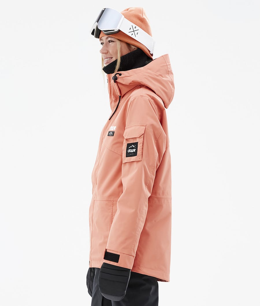 Chaqueta Snowboard Dope Adept W Mujer Naranjas | 836-OBRGDS