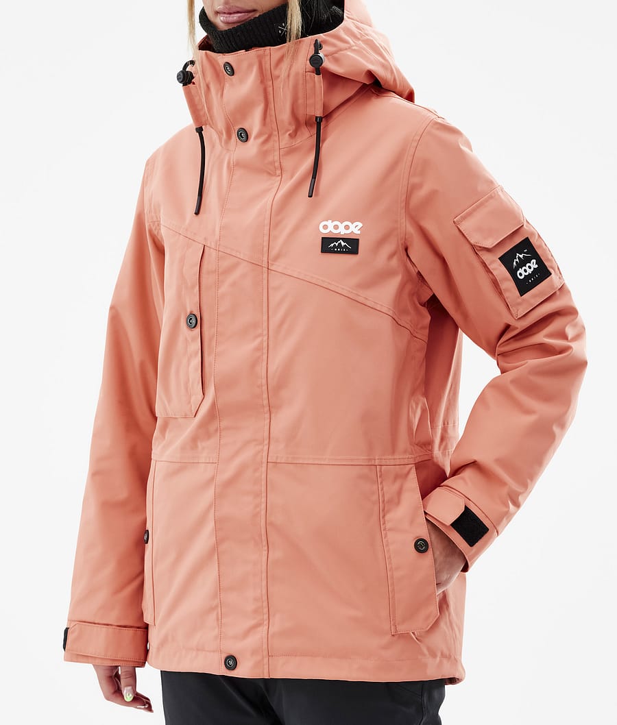 Chaqueta Snowboard Dope Adept W Mujer Naranjas | 836-OBRGDS