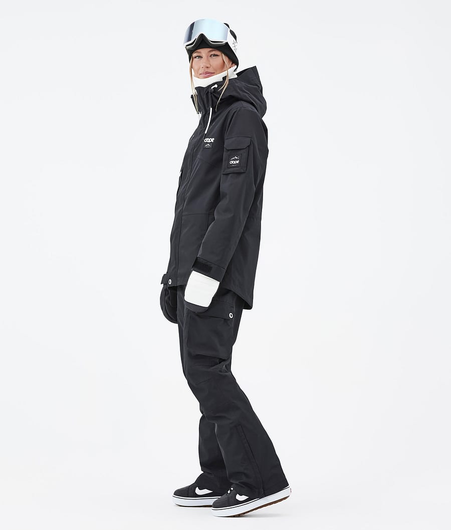 Chaqueta Snowboard Dope Adept W Mujer Negras | 435-MJAXGZ