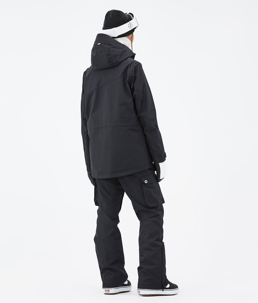 Chaqueta Snowboard Dope Adept W Mujer Negras | 435-MJAXGZ
