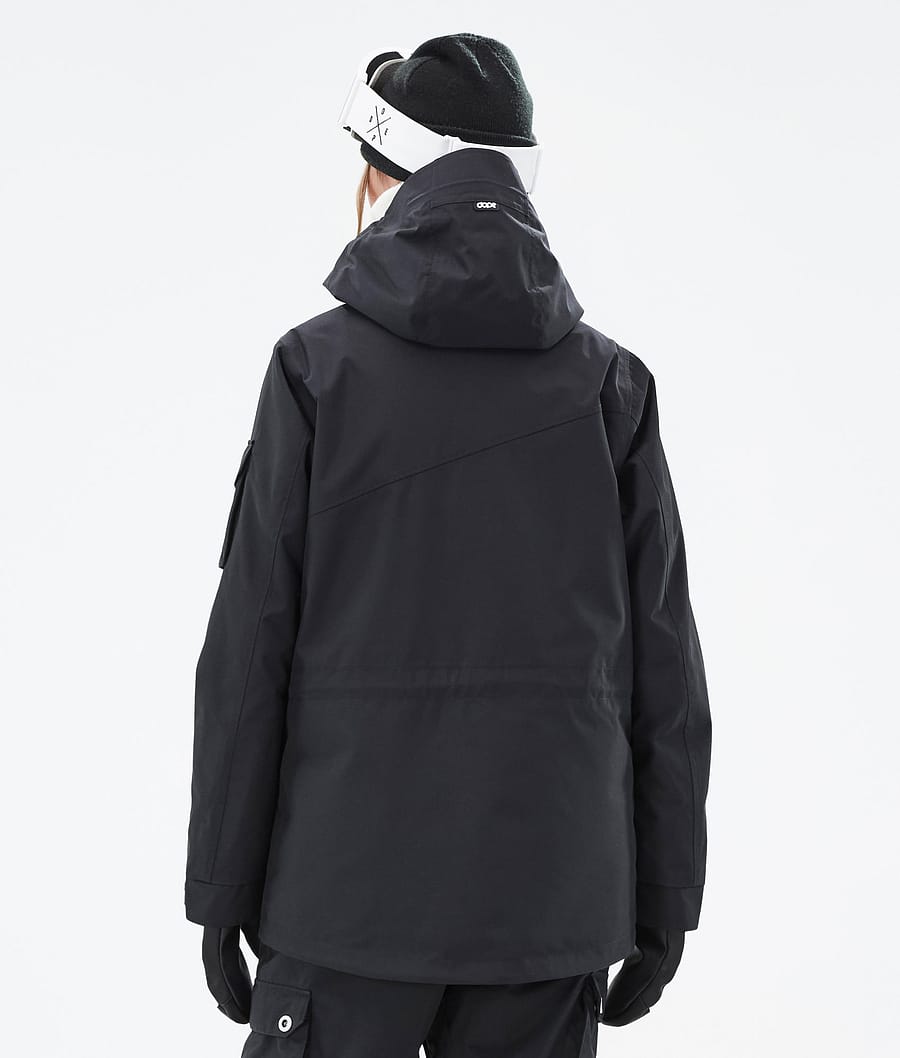 Chaqueta Snowboard Dope Adept W Mujer Negras | 435-MJAXGZ