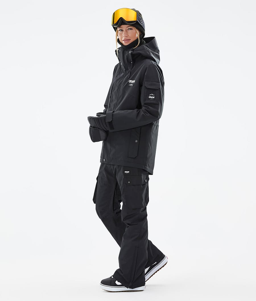 Chaqueta Snowboard Dope Adept W Mujer Negras | 945-WZXMHE