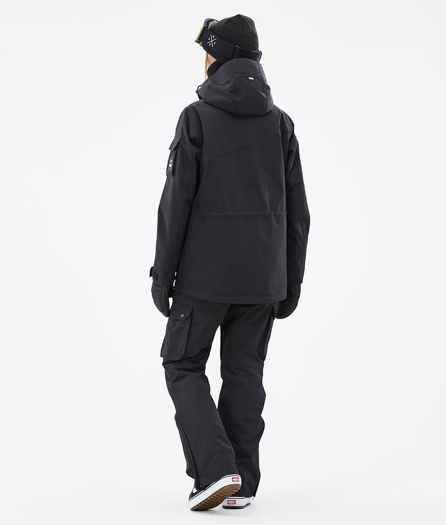 Chaqueta Snowboard Dope Adept W Mujer Negras | 945-WZXMHE