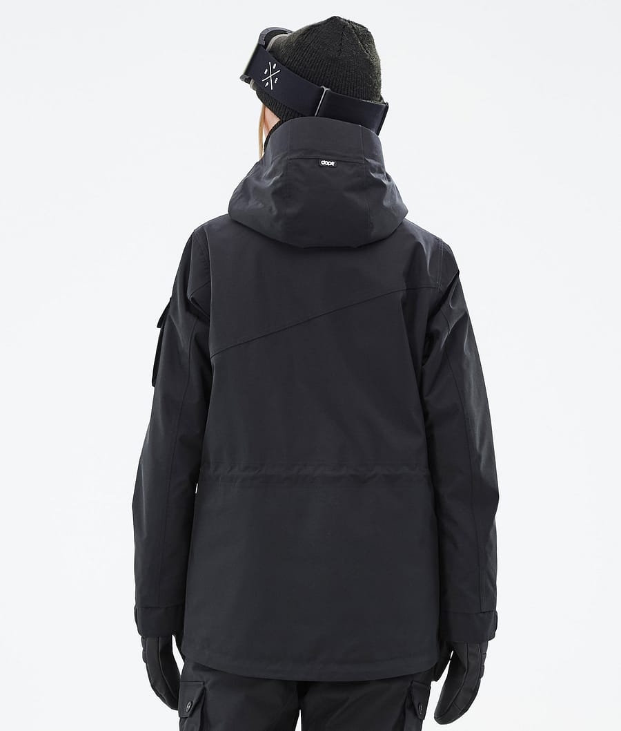 Chaqueta Snowboard Dope Adept W Mujer Negras | 945-WZXMHE