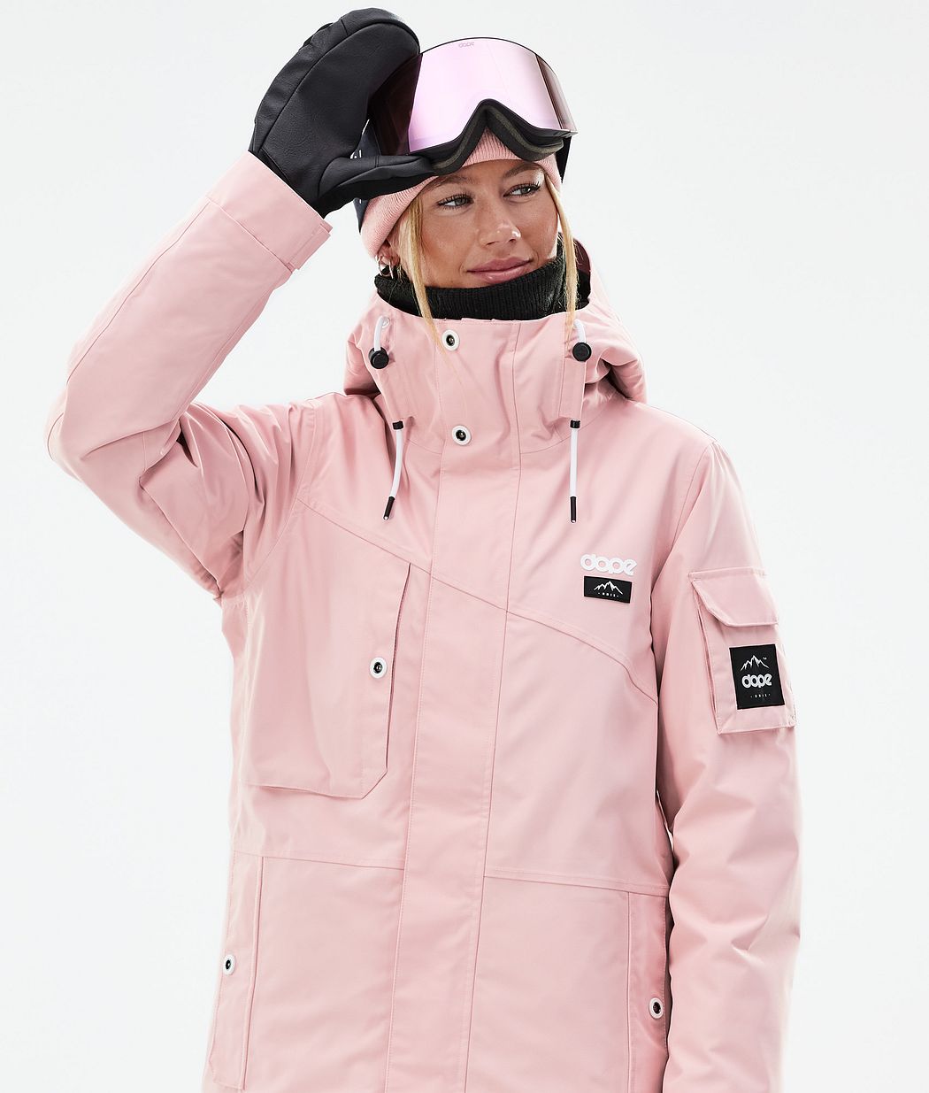 Chaqueta Snowboard Dope Adept W Mujer Rosas | 469-RGLANQ