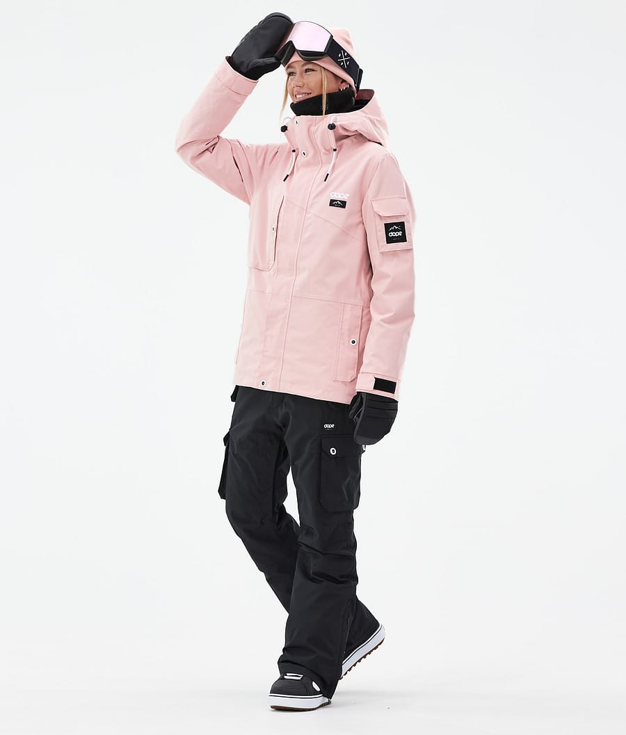Chaqueta Snowboard Dope Adept W Mujer Rosas | 469-RGLANQ