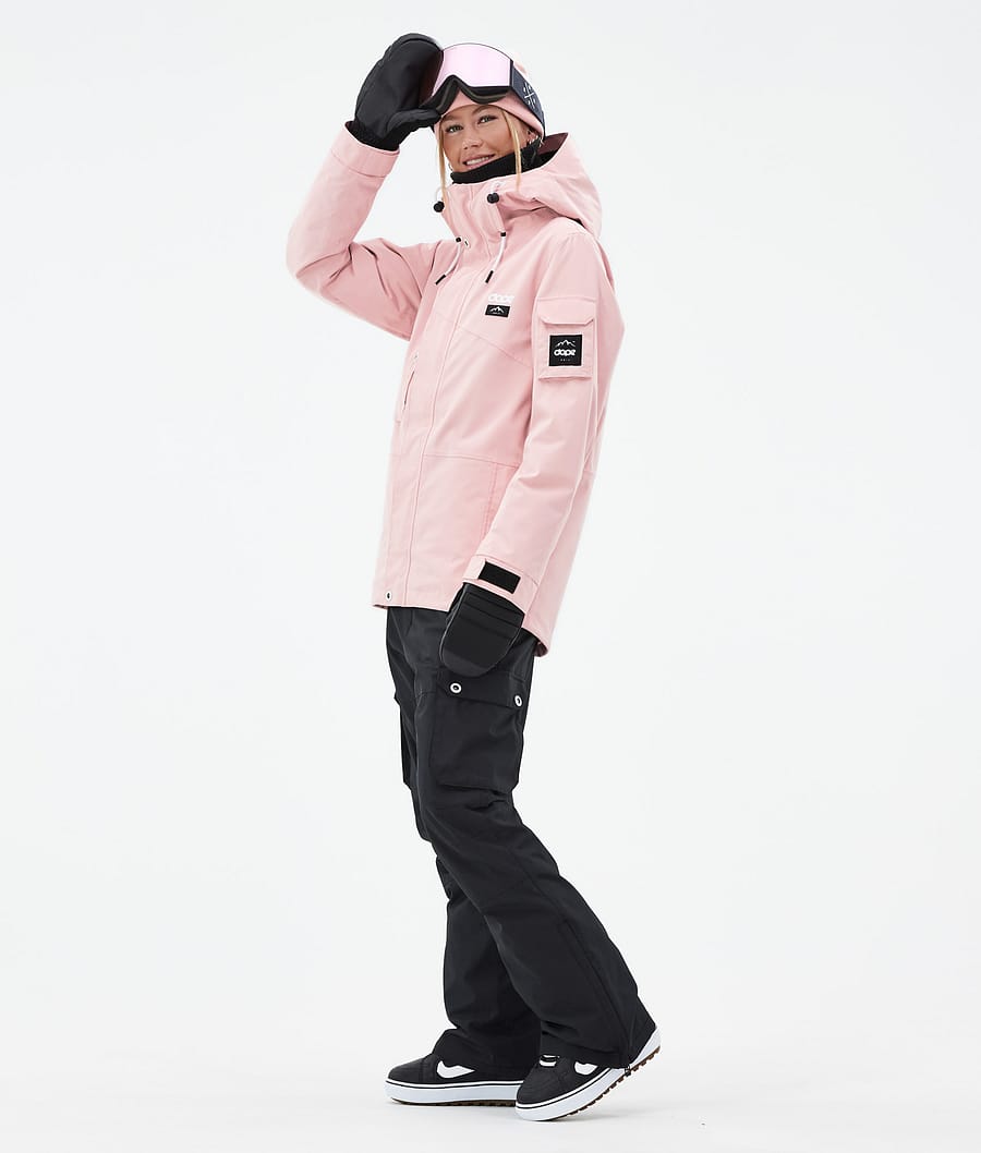 Chaqueta Snowboard Dope Adept W Mujer Rosas | 469-RGLANQ