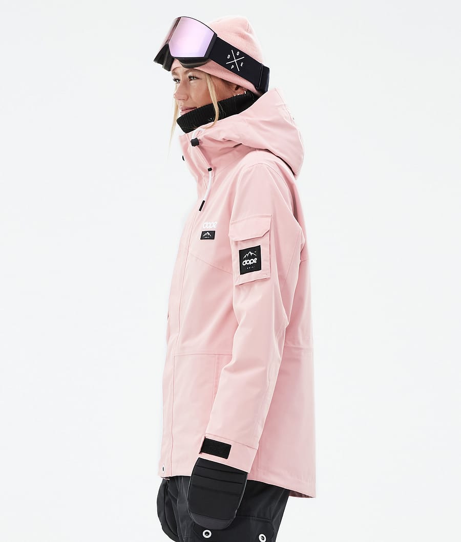 Chaqueta Snowboard Dope Adept W Mujer Rosas | 469-RGLANQ