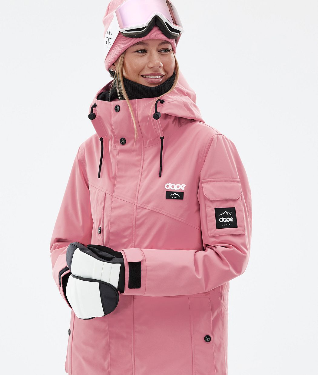 Chaqueta Snowboard Dope Adept W Mujer Rosas | 501-BEFYGP