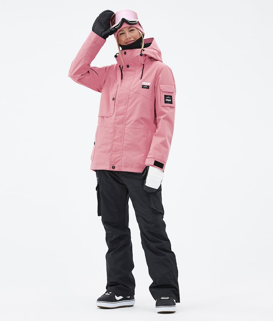 Chaqueta Snowboard Dope Adept W Mujer Rosas | 501-BEFYGP