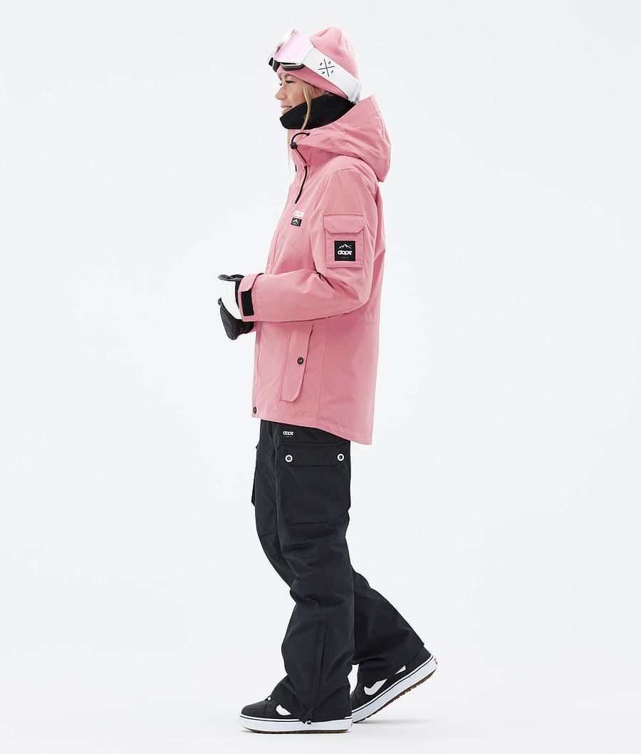 Chaqueta Snowboard Dope Adept W Mujer Rosas | 501-BEFYGP