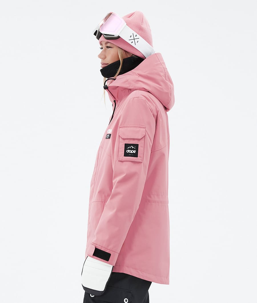 Chaqueta Snowboard Dope Adept W Mujer Rosas | 501-BEFYGP