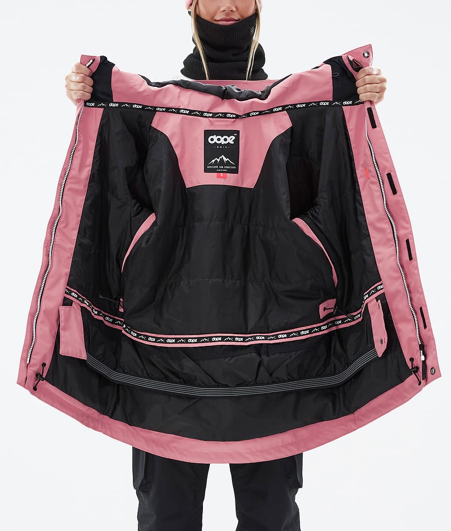 Chaqueta Snowboard Dope Adept W Mujer Rosas | 501-BEFYGP