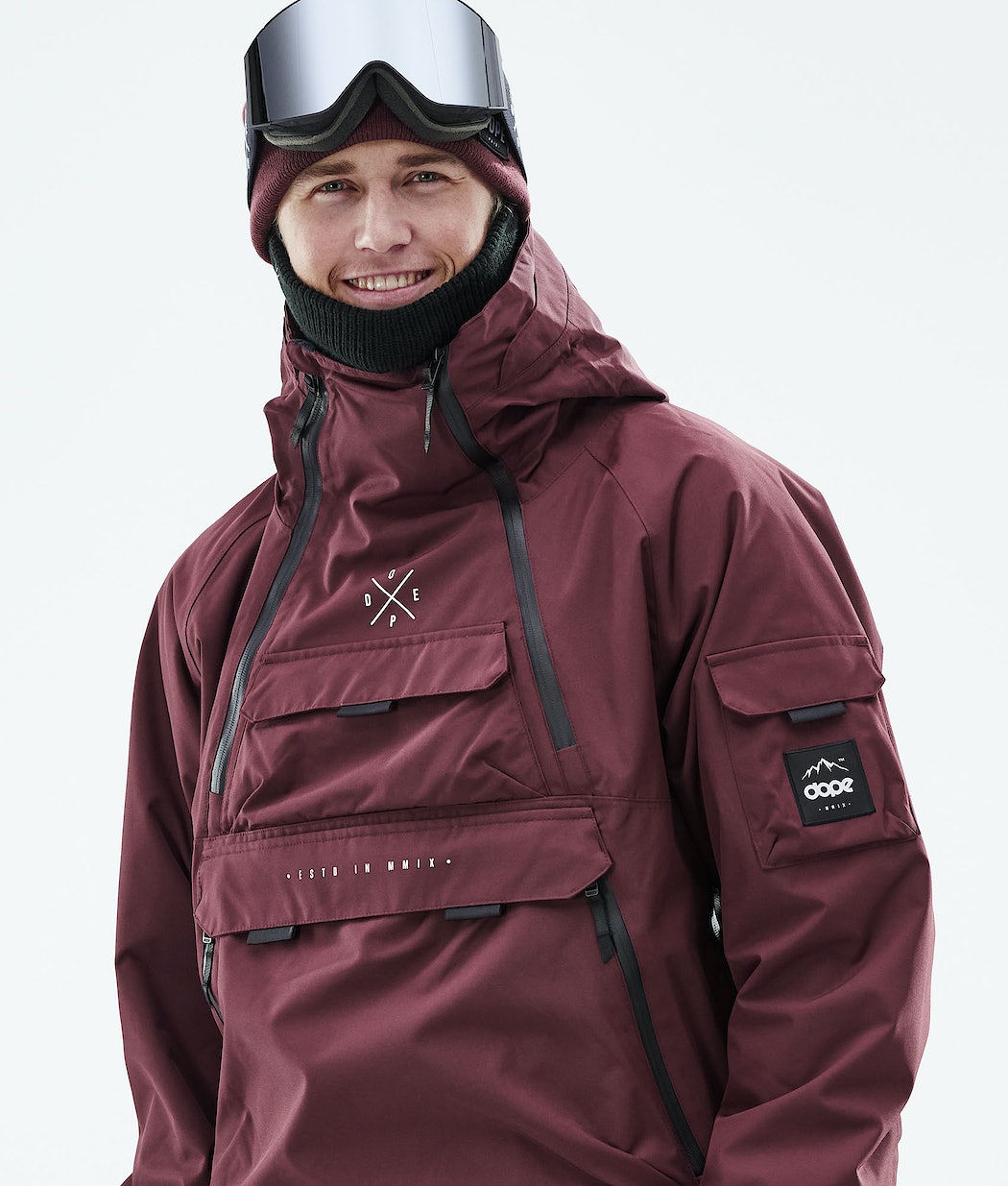 Chaqueta Snowboard Dope Akin 2019 Hombre Burdeos | 376-ZGOMHE