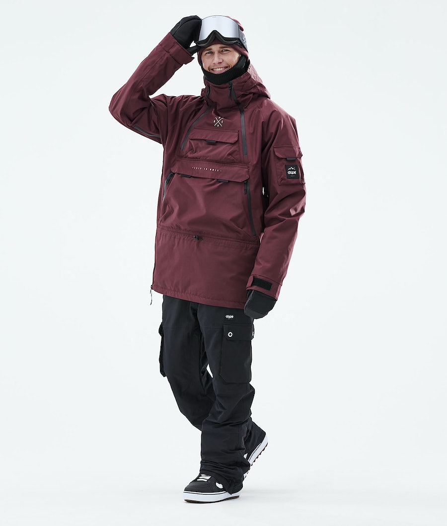 Chaqueta Snowboard Dope Akin 2019 Hombre Burdeos | 376-ZGOMHE