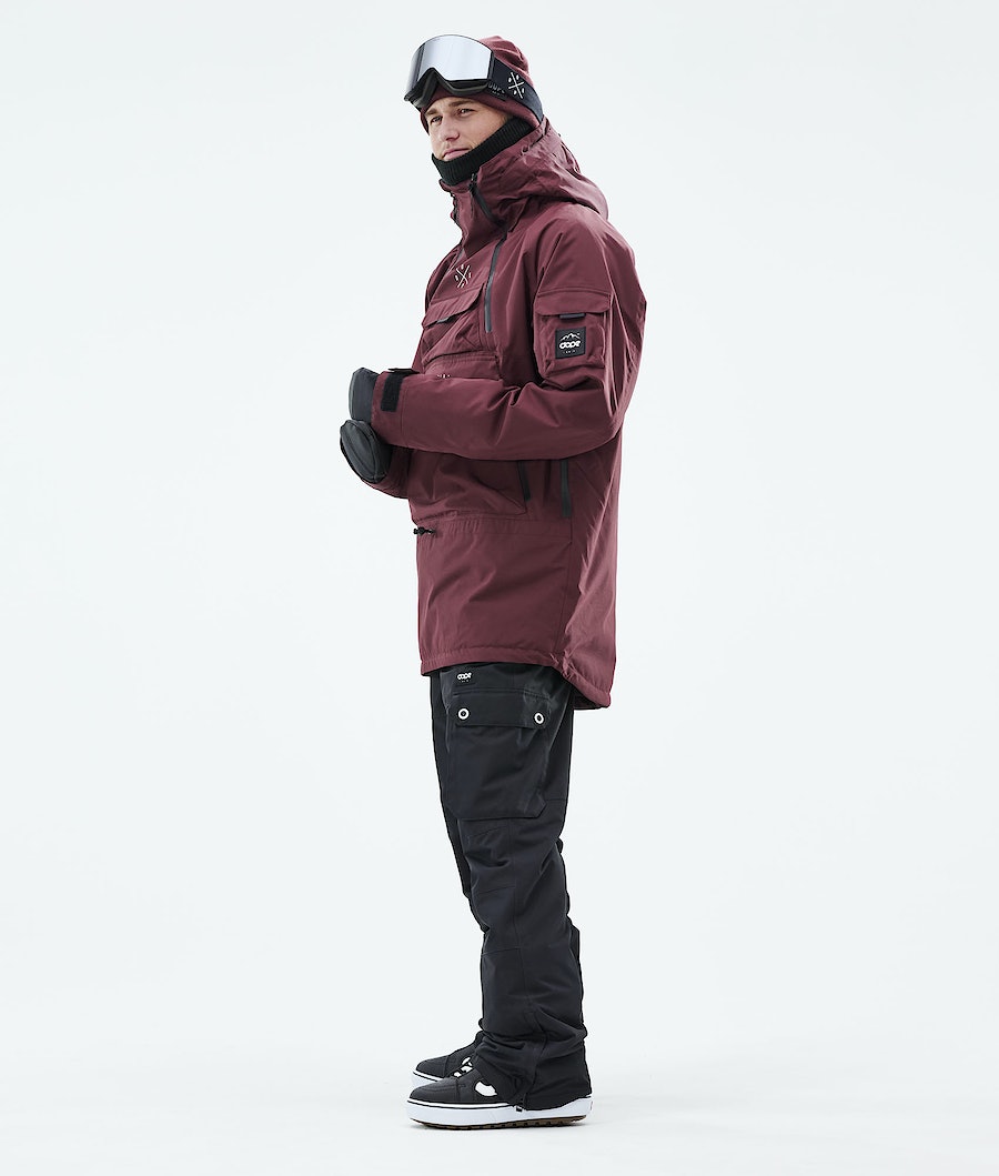Chaqueta Snowboard Dope Akin 2019 Hombre Burdeos | 376-ZGOMHE