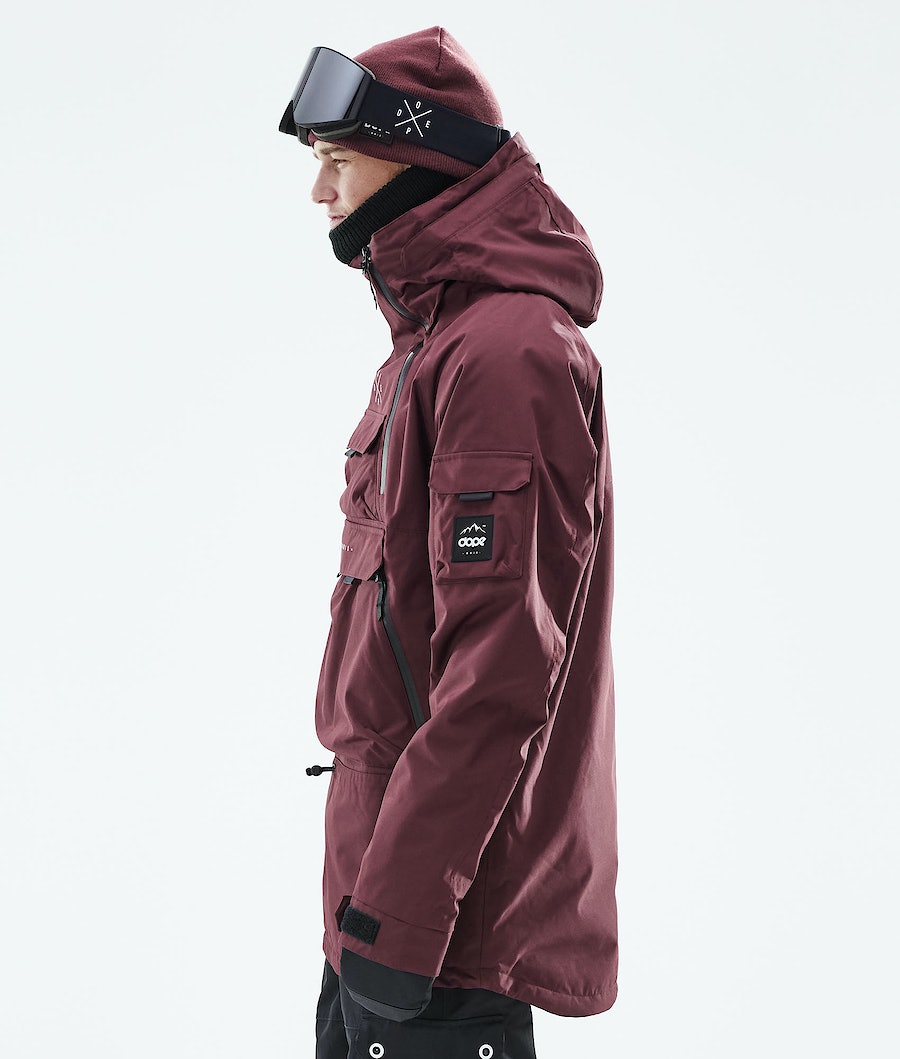 Chaqueta Snowboard Dope Akin 2019 Hombre Burdeos | 376-ZGOMHE