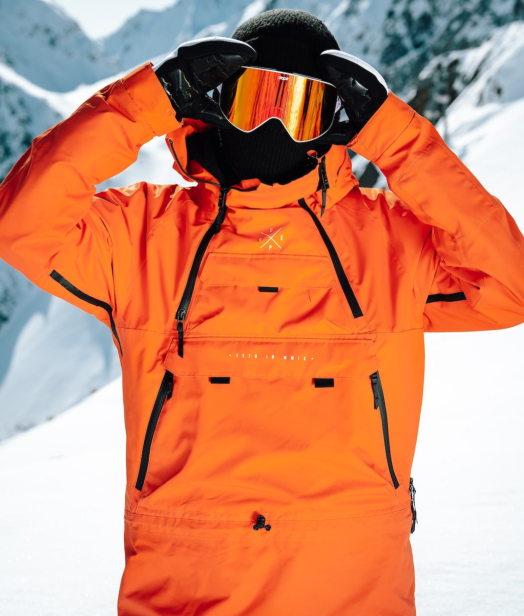 Chaqueta Snowboard Dope Akin 2019 Hombre Naranjas | 625-BZMEYS