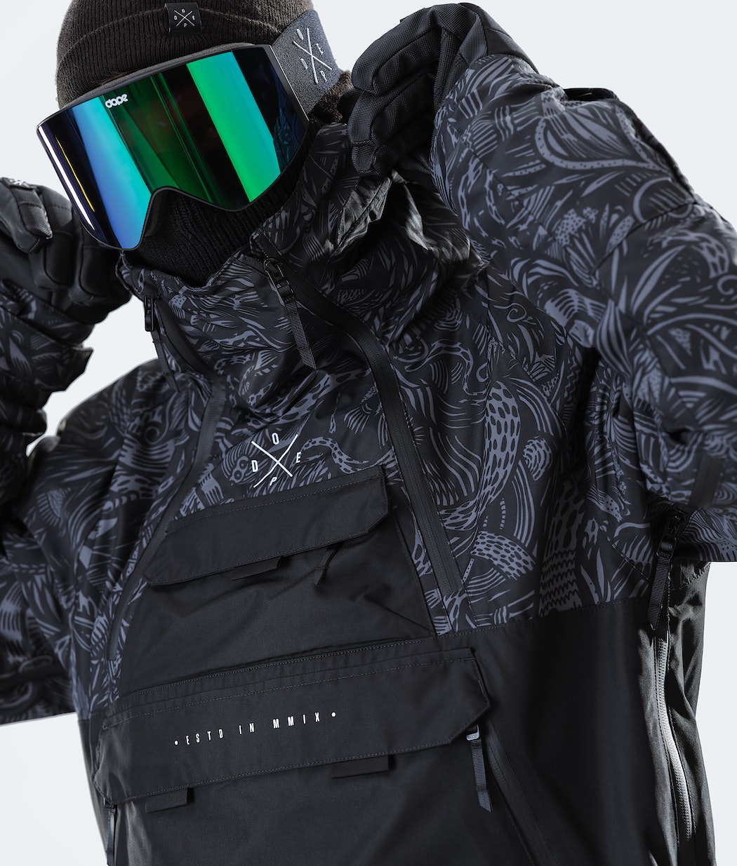 Chaqueta Snowboard Dope Akin 2020 Hombre Negras | 052-CQBGIU