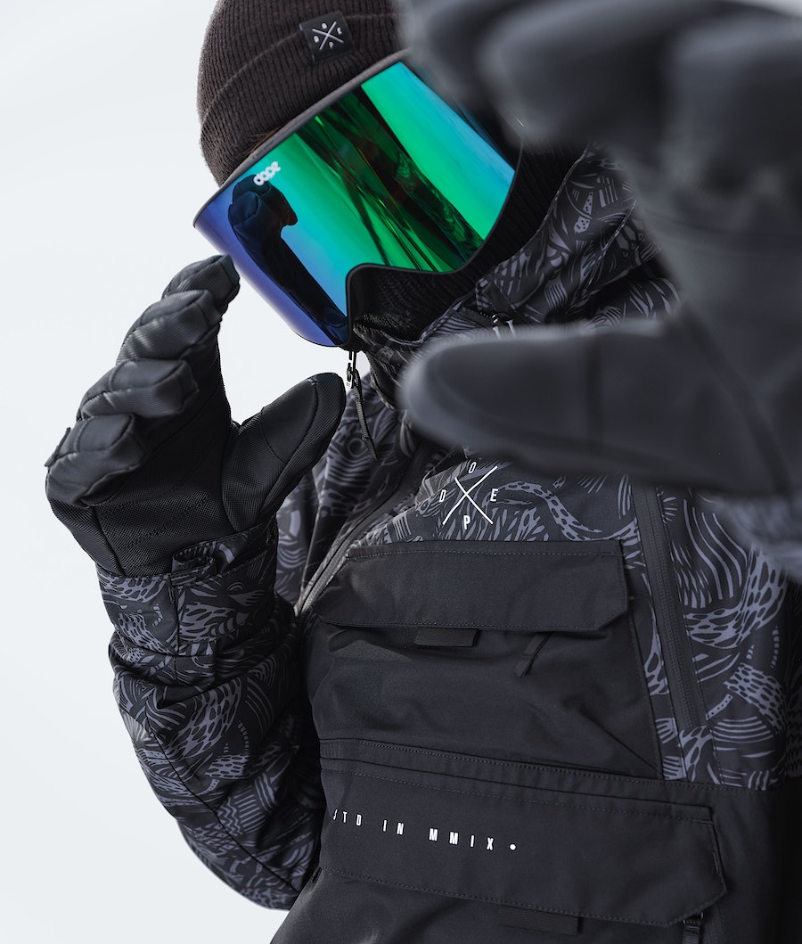 Chaqueta Snowboard Dope Akin 2020 Hombre Negras | 052-CQBGIU