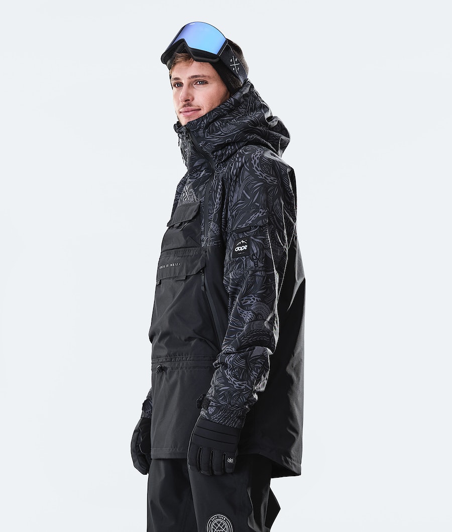 Chaqueta Snowboard Dope Akin 2020 Hombre Negras | 052-CQBGIU
