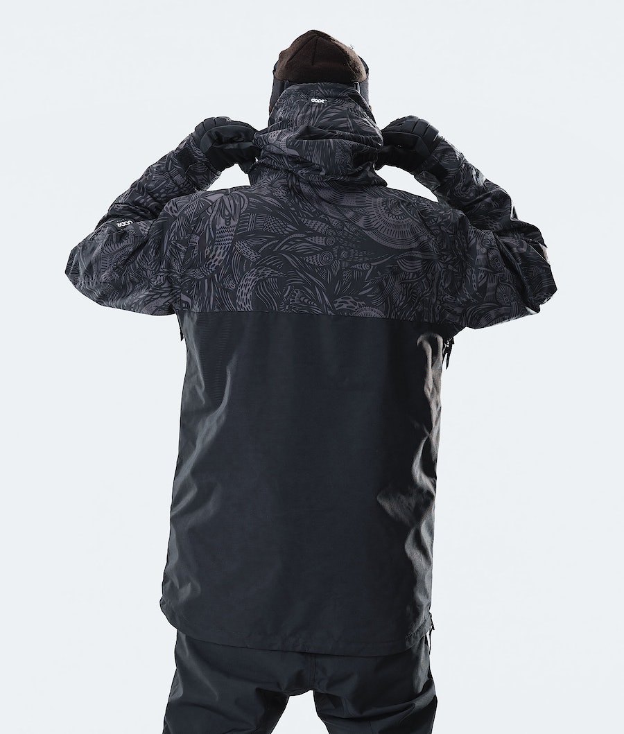 Chaqueta Snowboard Dope Akin 2020 Hombre Negras | 052-CQBGIU