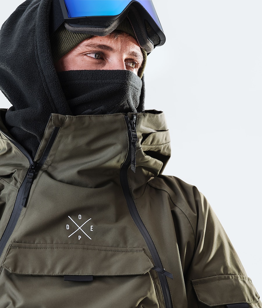 Chaqueta Snowboard Dope Akin 2020 Hombre Verde Oliva Verde | 397-YIXPVW