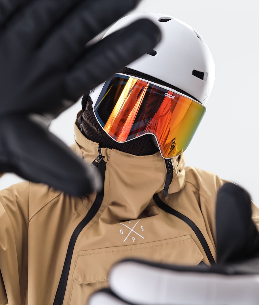 Chaqueta Snowboard Dope Akin 2020 Hombre Doradas | 526-VPXNHY