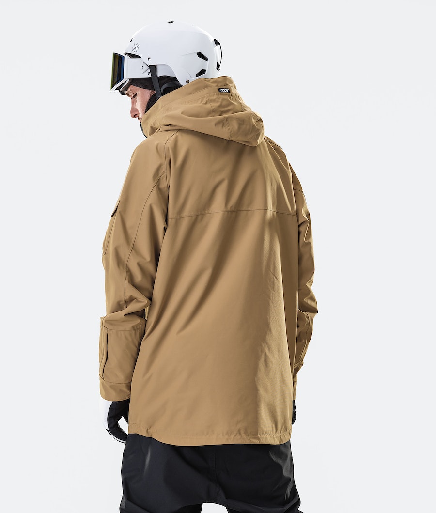 Chaqueta Snowboard Dope Akin 2020 Hombre Doradas | 526-VPXNHY