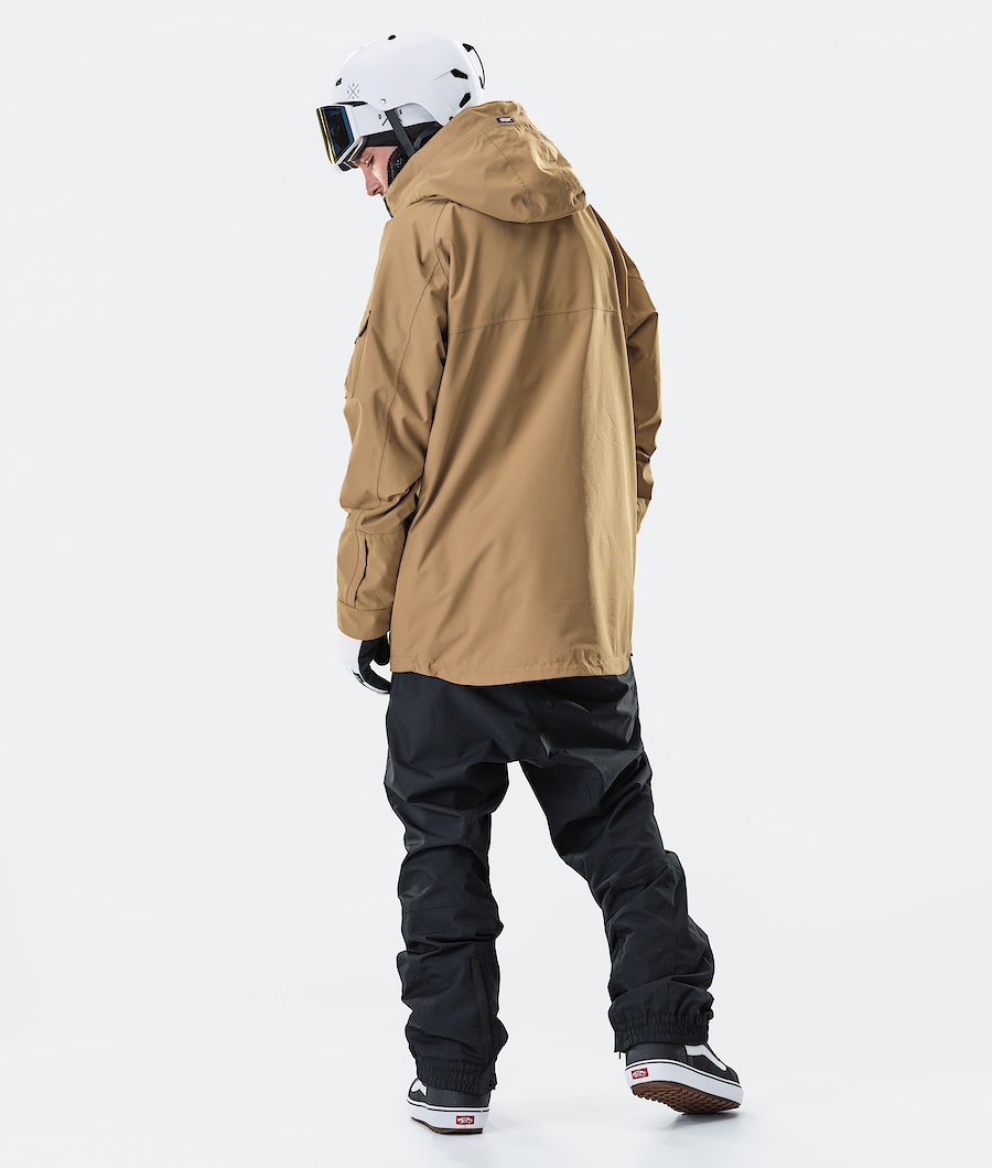 Chaqueta Snowboard Dope Akin 2020 Hombre Doradas | 526-VPXNHY