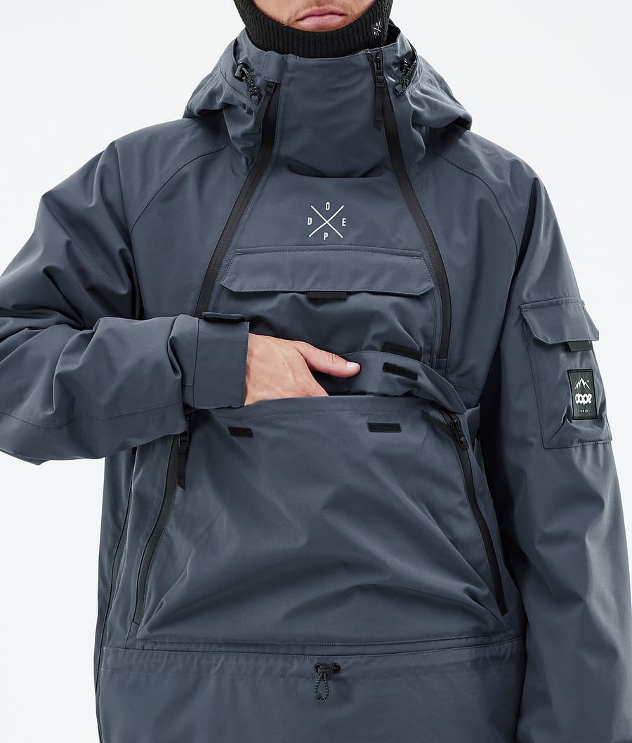 Chaqueta Snowboard Dope Akin Hombre Azules | 719-JHTURC
