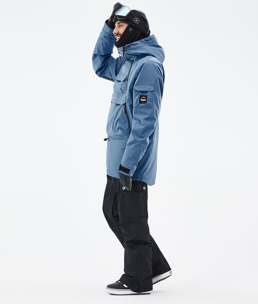 Chaqueta Snowboard Dope Akin Hombre Azules Gris | 748-SWTZEN