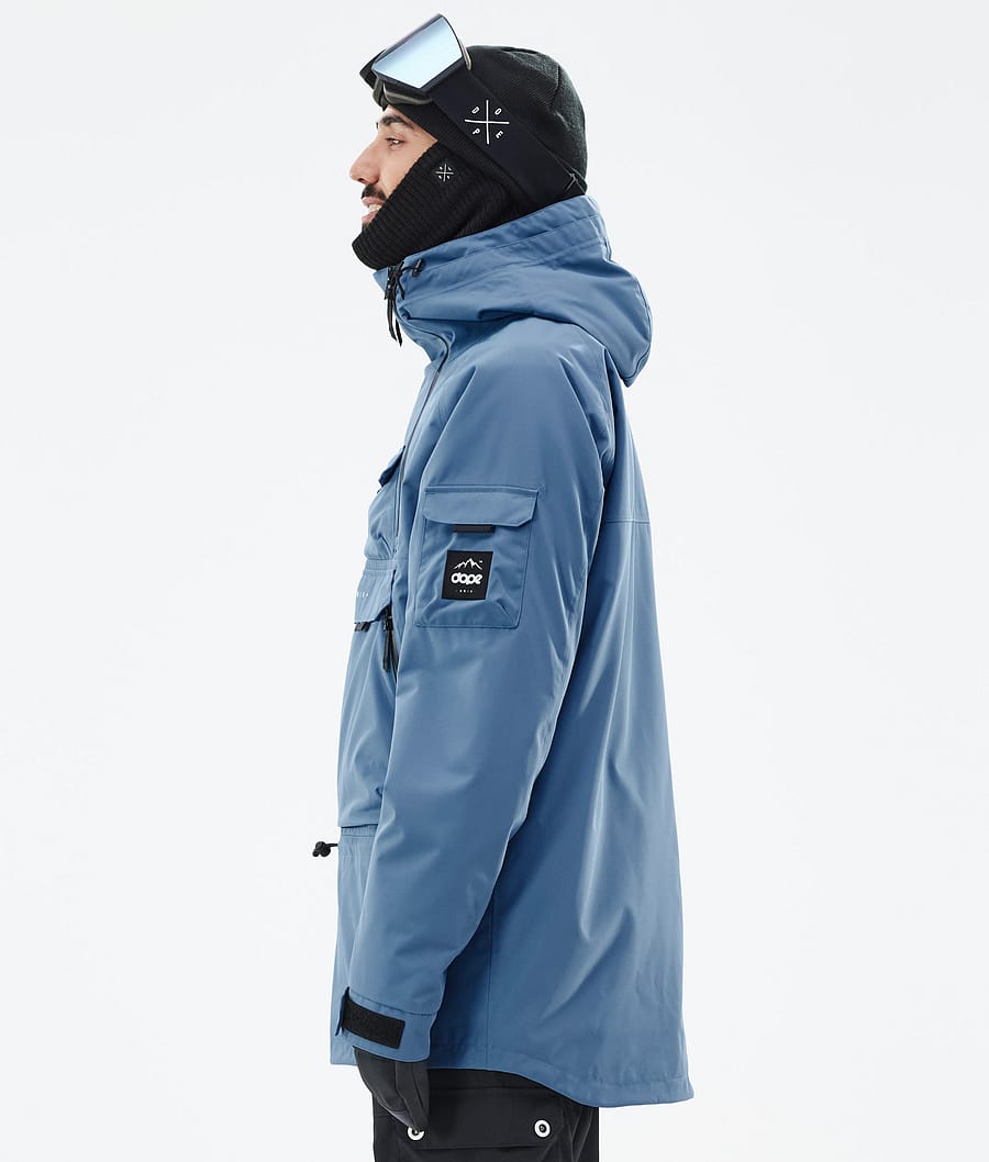 Chaqueta Snowboard Dope Akin Hombre Azules Gris | 748-SWTZEN