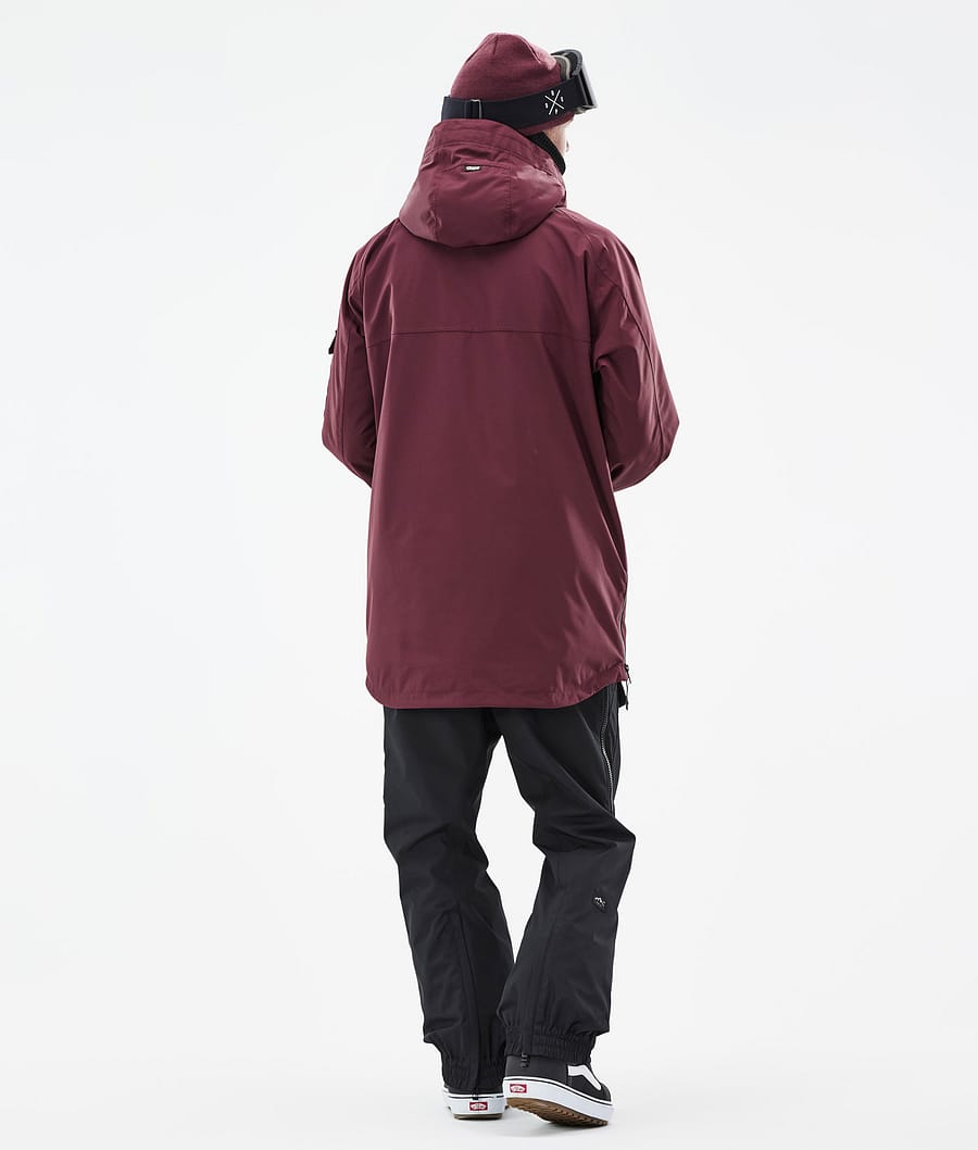 Chaqueta Snowboard Dope Akin Hombre Burdeos | 580-ZGXJIL